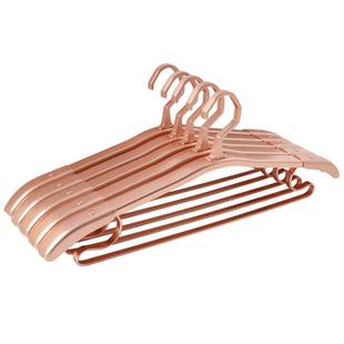 全铝合金无痕衣架加厚家用阳台晒衣撑金属晾衣挂防肩角挂衣服架子