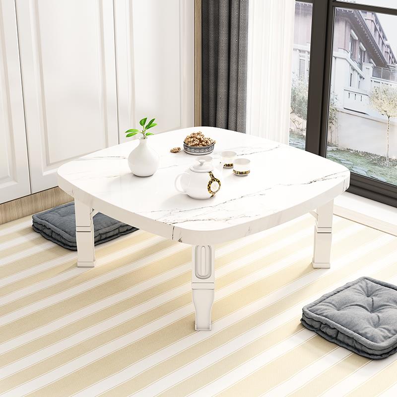 飘窗小桌子实木地桌小茶几卧室坐地矮桌炕桌折叠窗台桌榻榻米茶桌