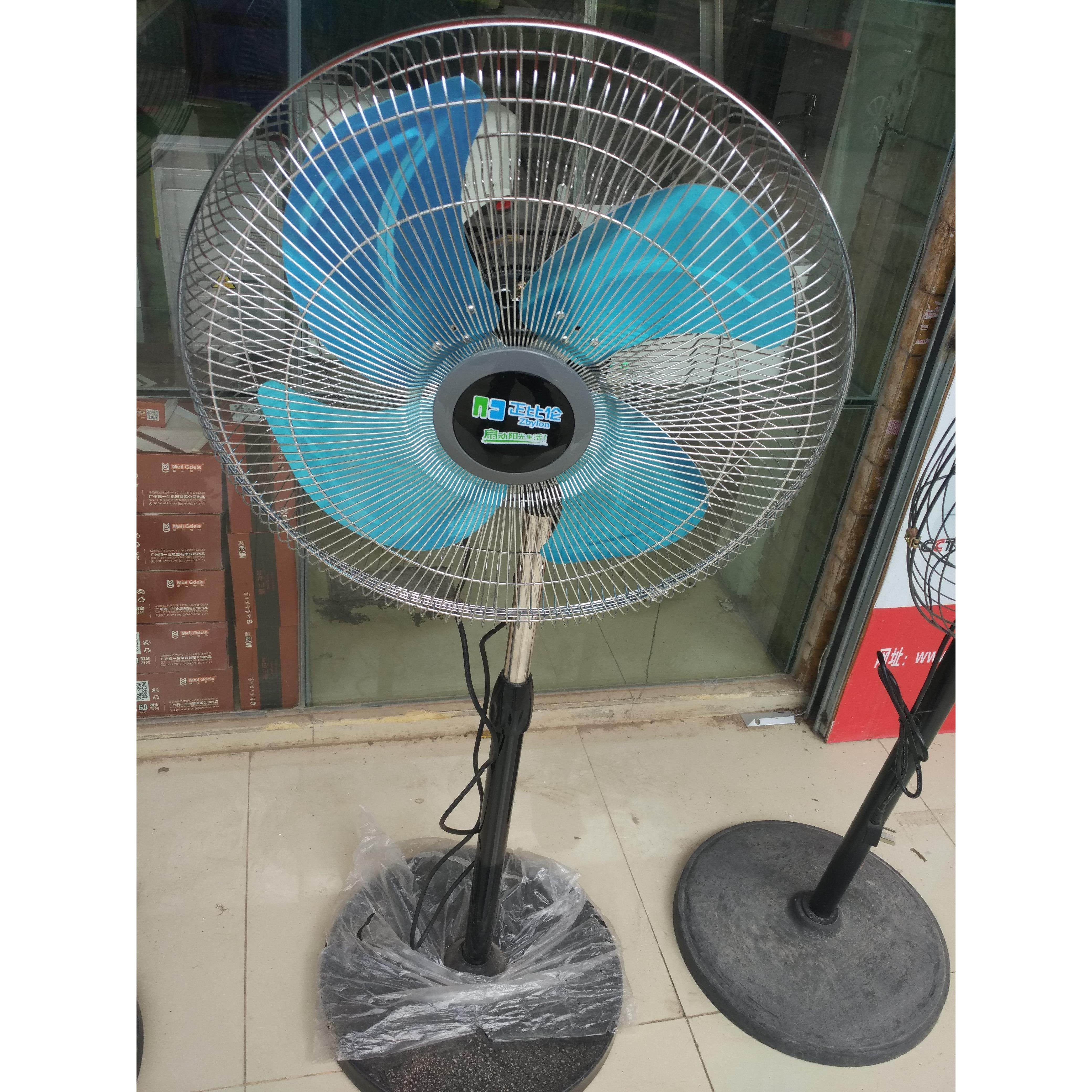 正比伦风扇风之谷牌落地商务型电风扇铝叶110W FA450 纯铜电机