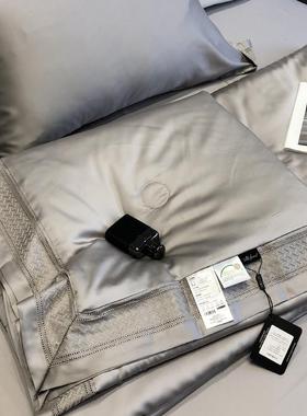 高定款奢华120支LF兰精天丝空调夏凉被四件套丝滑冰丝薄被可机洗