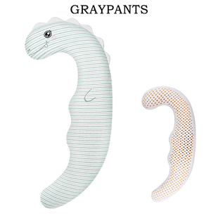 GRAYPANTS冰丝抱枕可爱泰国进口天然乳胶床上长条夹腿睡眠抱枕