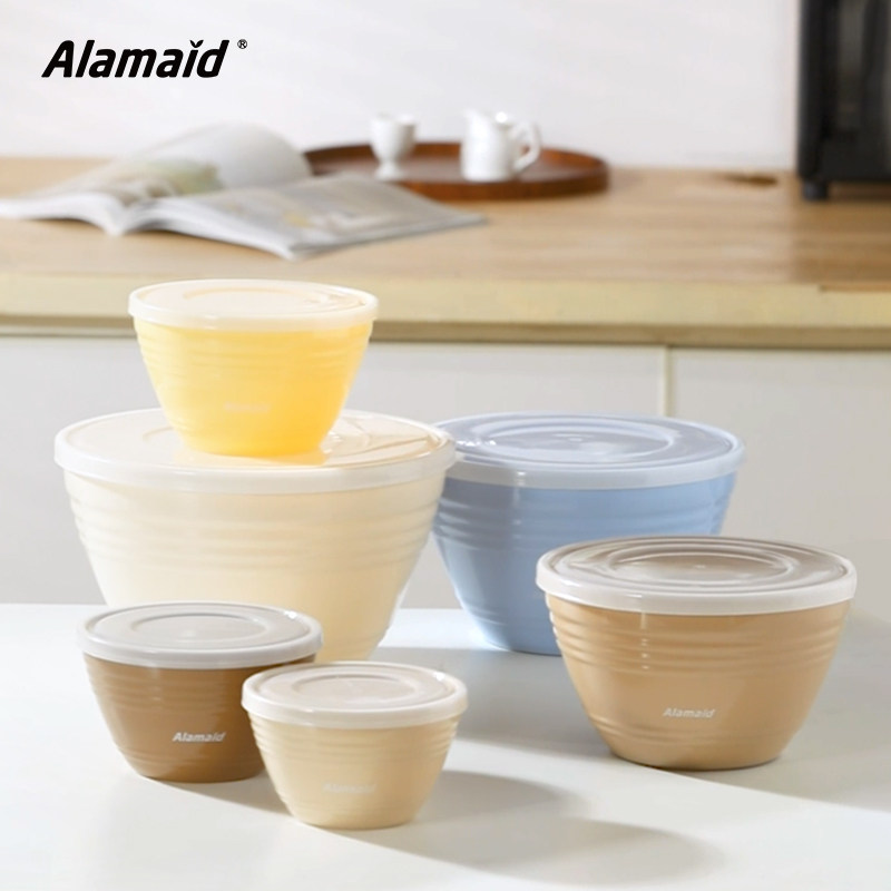美国Alamaid 多功能搅拌碗烘焙套装家用打蛋和面盆洗菜沙拉食品级