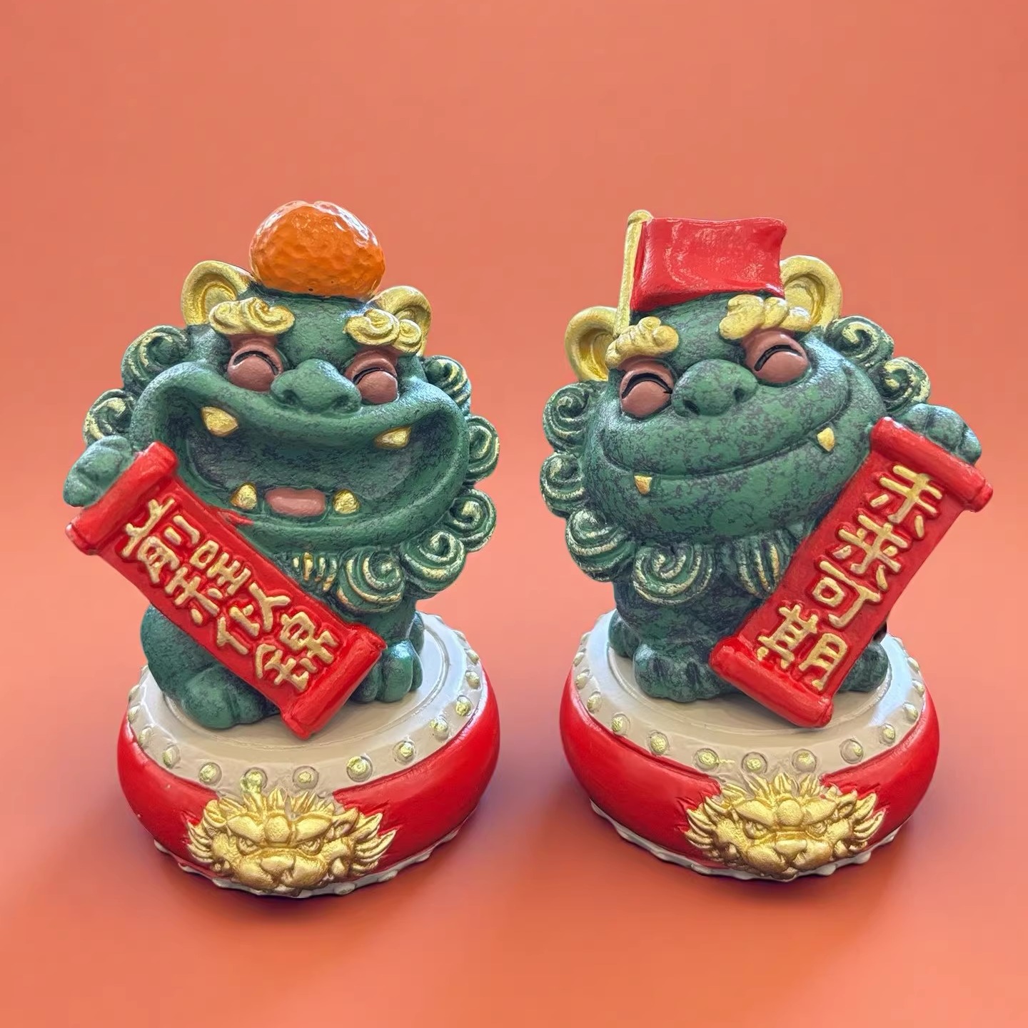国潮风桌面情绪价值解压治愈摆件