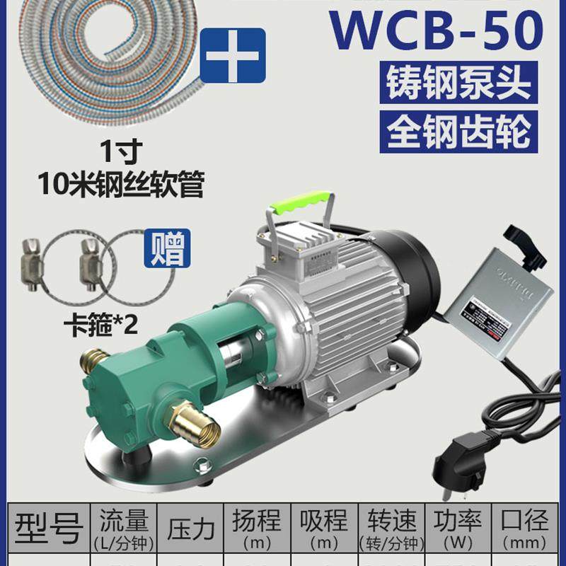 新款正反转自吸式齿轮泵电动抽油泵柴油机油食用油液压油220V包邮,五金/工具,电泵,淘宝优惠券,粉丝福利购,淘宝优惠卷