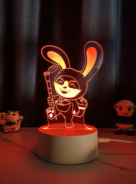 英雄联盟EDG夺冠周边小夜灯游戏竞技创意桌面模型摆件手办男礼物