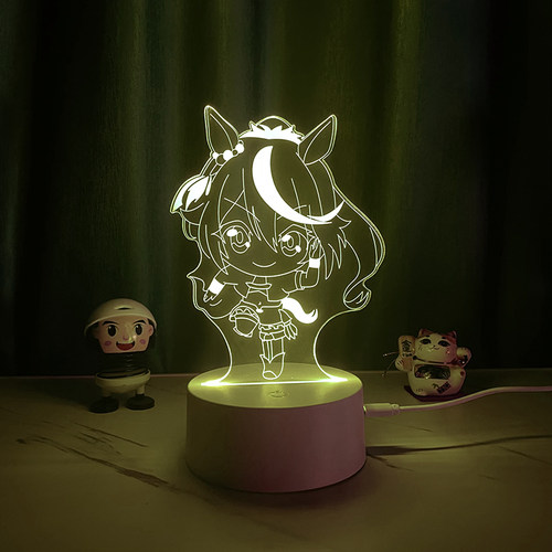 赛马娘周边无声铃鹿usb小夜灯