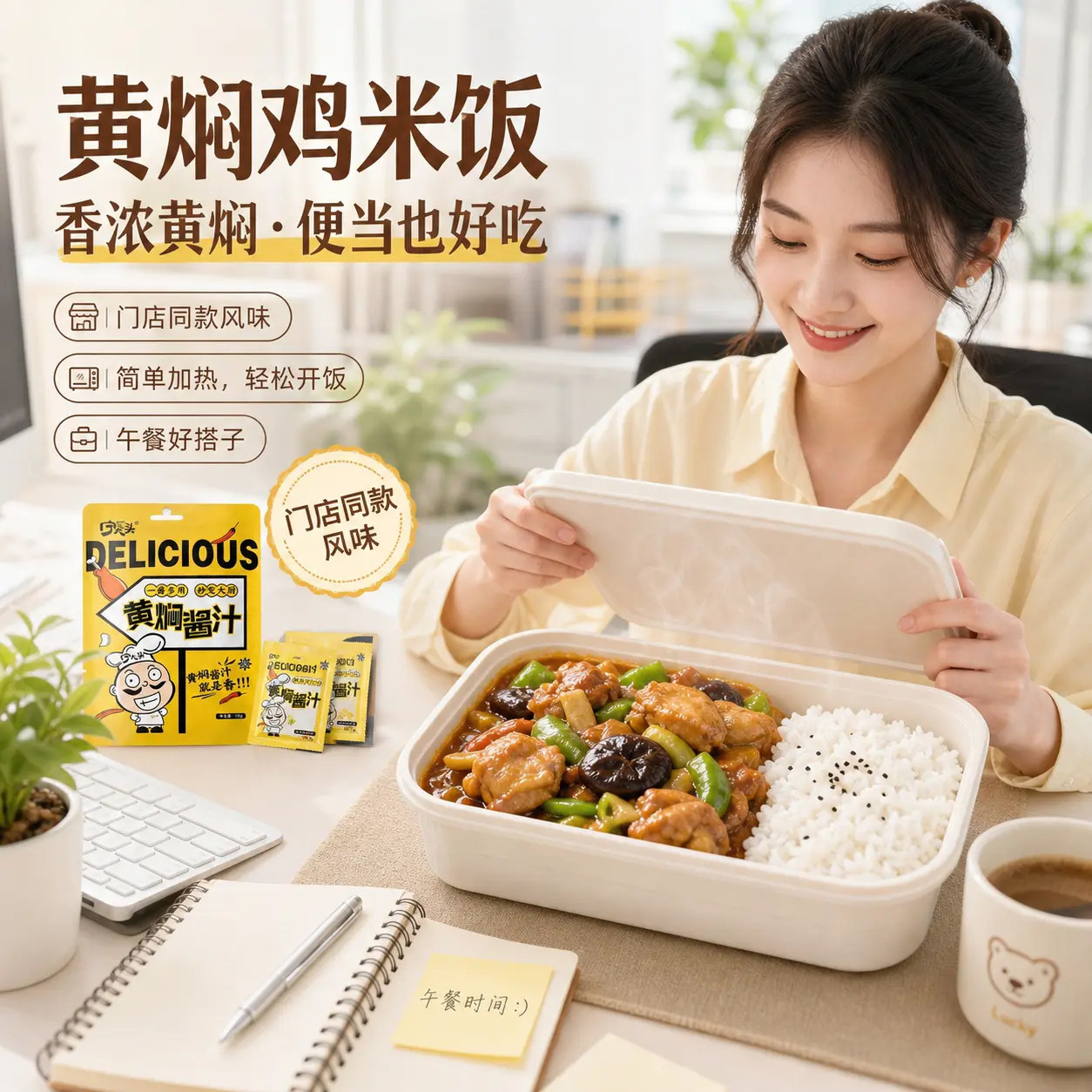 正宗黄焖鸡酱汁家用商用门店同款