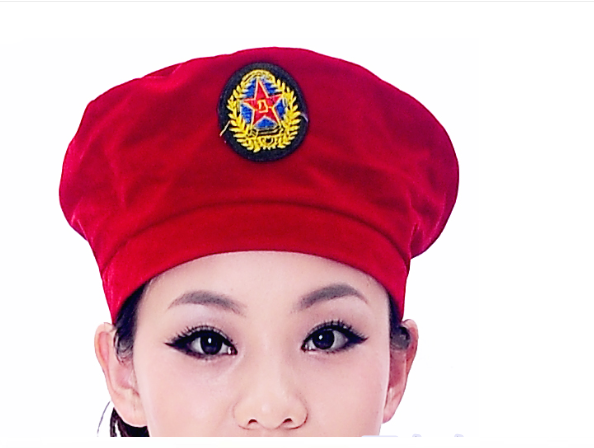 2025新款男女表演舞台演出贝蕾帽成人学生儿童幼儿园