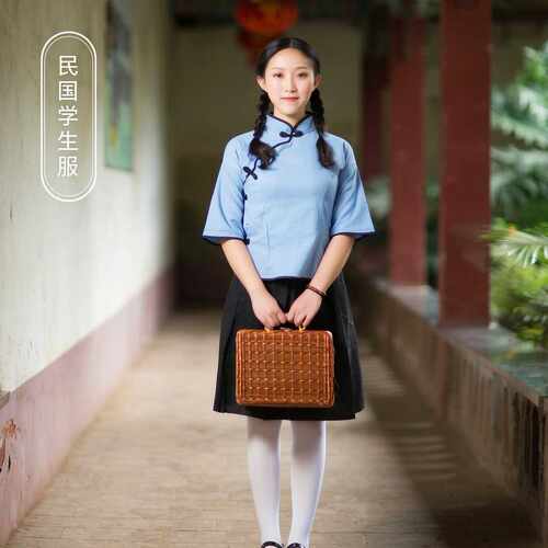 复古民国风学生装五四青
