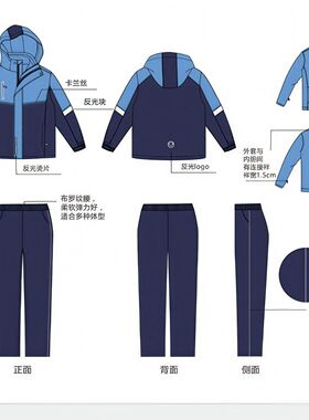 南昌统一新款初高中校服