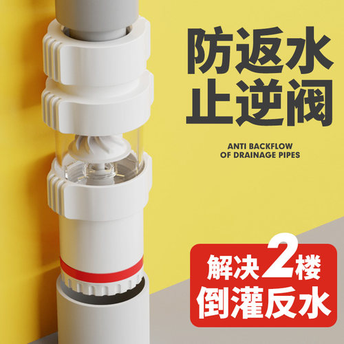 下水管防倒灌防反水溢水止逆阀
