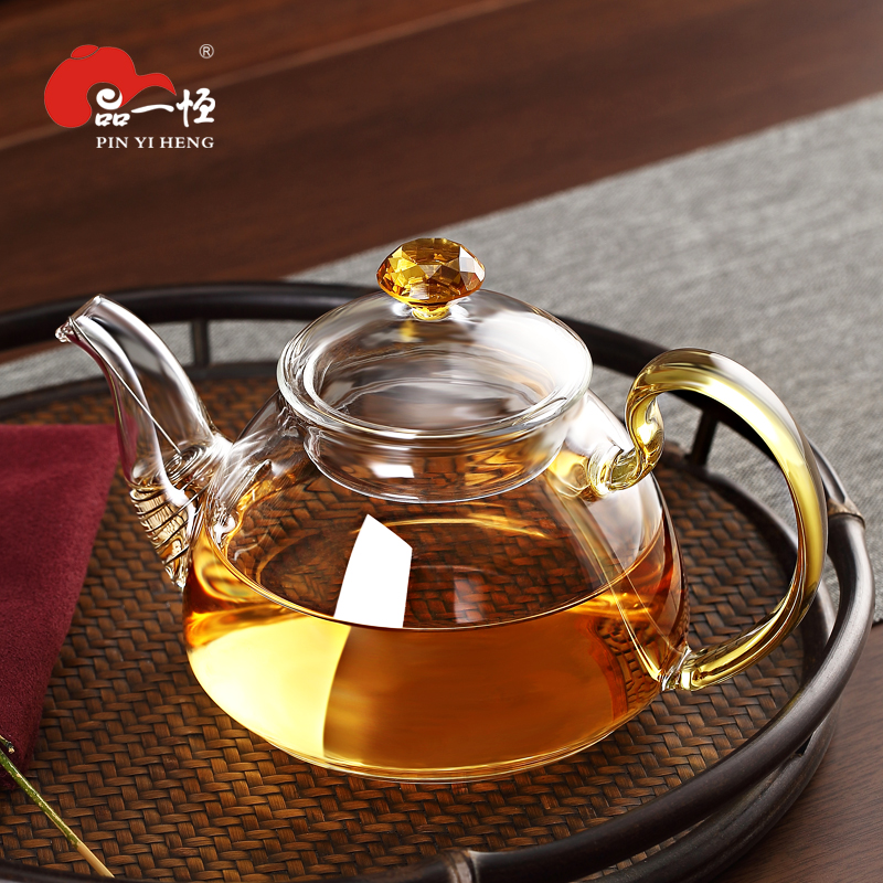 品一恒玻璃专用加厚小号耐热茶壶