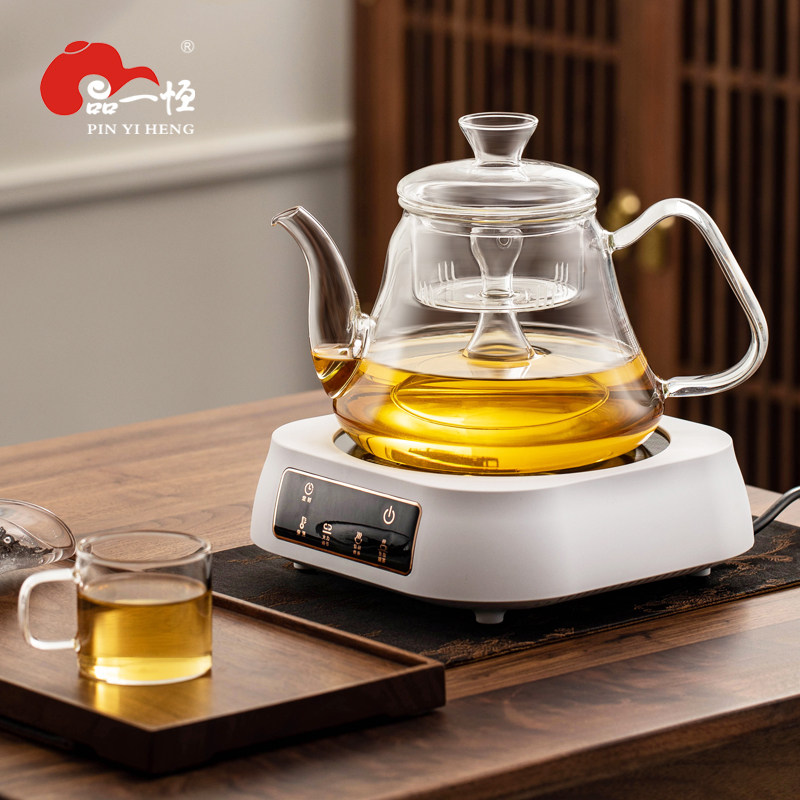 品一恒高硼硅耐热蒸煮茶壶大容量加厚玻璃茶壶电陶炉套装花茶壶,餐饮具,茶壶,淘宝优惠券,粉丝福利购,淘宝优惠卷