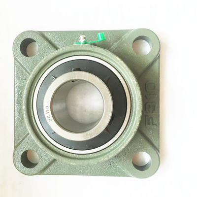 外球面方形带座轴承固定