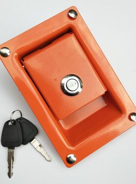 斗山大宇150/220/215/225/300-7边门锁工具箱锁芯钥匙挖掘机配件