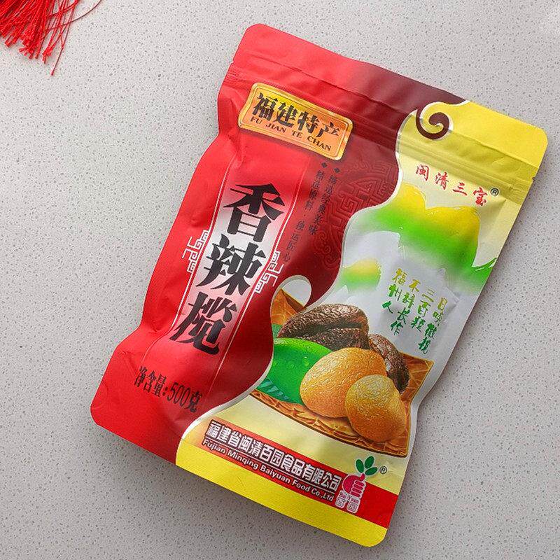 福州橄榄闽清百园橄榄香辣榄香辣味500克/包福建特产蜜饯零食