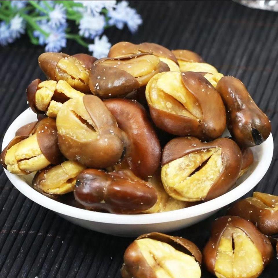 休闲美味兰花豆8090儿时怀旧莲花豆油炸香酥蚕豆零食包装新鲜炒货