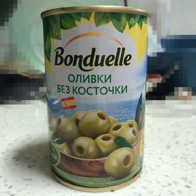 俄罗斯无核橄榄豆罐头300克