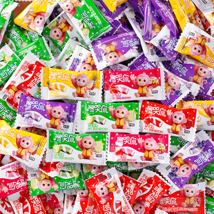 馋哭你软糖多口味混合糖果网红酸奶糖水果果汁混搭零食 100颗