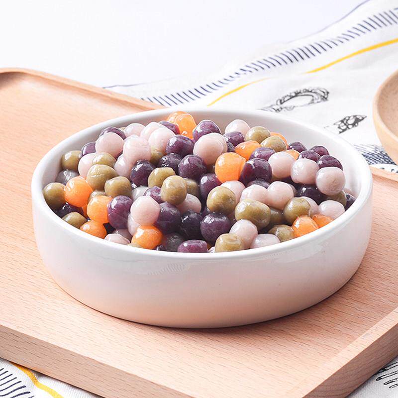 贡芋仙手工小芋圆组合珍珠奶茶饮品甜品混装口味营养套餐高颜值