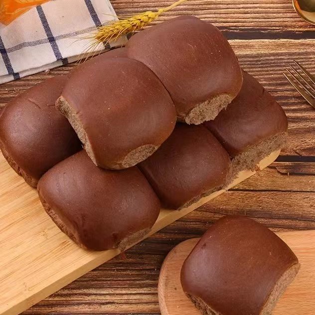 手撕早餐轻食黑麦荞麦老面包粗粮饱腹感代餐早餐食品抗饿整箱批发