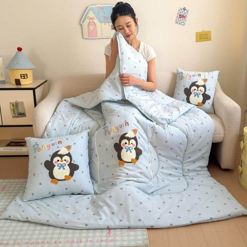 抱枕被子两用二合一办公室车用午睡汽车载空调毯子枕头靠垫空调被,居家布艺,抱枕被,淘宝优惠券,粉丝福利购,淘宝优惠卷