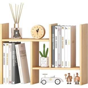 简易书架桌面书桌收纳置物架办公桌桌上小型宿舍多层h型床头迷你