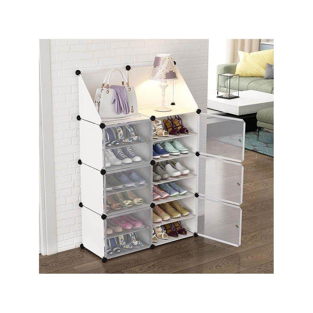 家用鞋柜防尘鞋架子经济型组装塑料储物柜多层省空间神器收纳柜子,收纳整理,其他收纳,淘宝优惠券,粉丝福利购,淘宝优惠卷