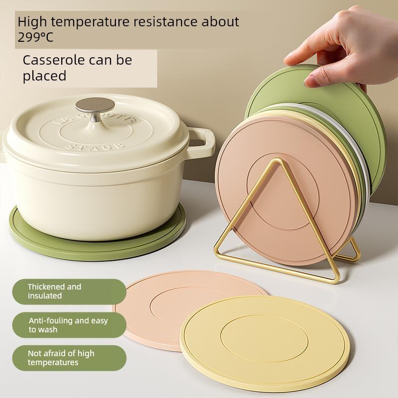 硅胶隔热垫餐桌垫杯垫防烫垫耐高温餐垫锅垫碗垫家用盘垫砂锅垫子