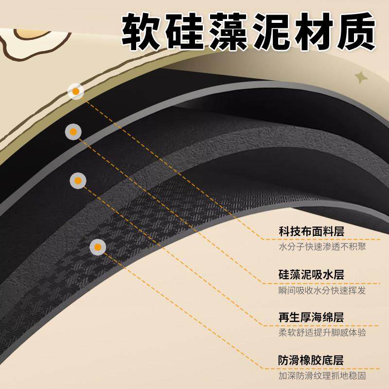 厨房专用地垫防滑防油免洗防水脚垫硅藻泥吸油吸水垫l型长条地毯,居家布艺,厨房地垫,淘宝优惠券,粉丝福利购,淘宝优惠卷