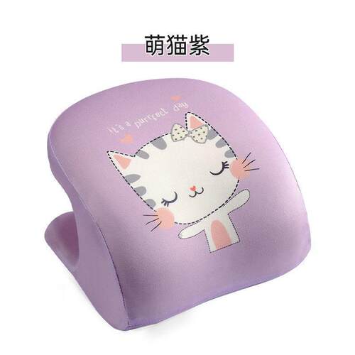 卡通短绒学生午睡枕办公室趴趴枕儿童趴睡枕抱枕学生午休睡觉枕头