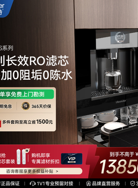 耐沃特S8嵌入式直饮水机RO反渗透家用即热纯水过滤