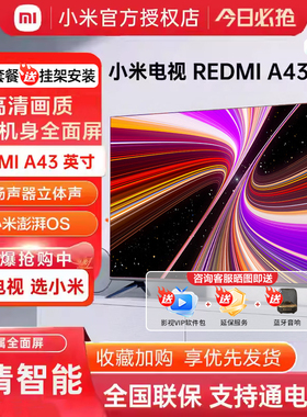 小米电视43英寸高清智能家用平板电视RA/RAPro43/55/65/75新款