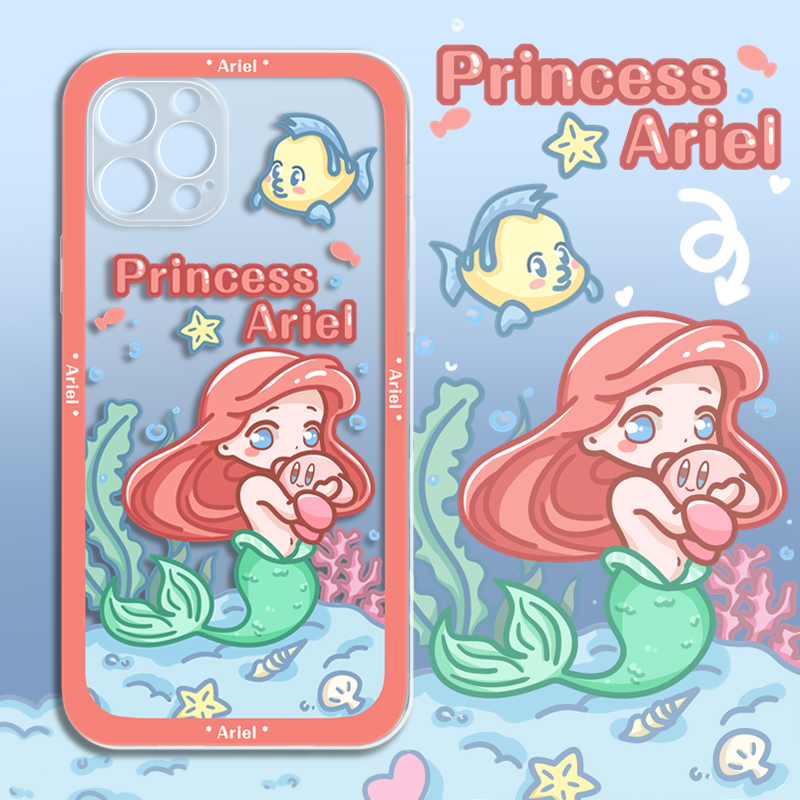人鱼公主手机壳定制可爱支持定制