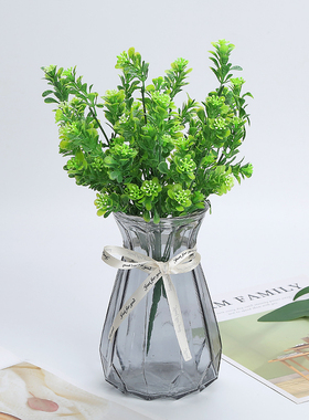 仿真植物假花绿植插花绿叶尤加利
