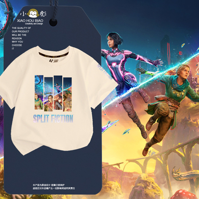 双影奇境游戏周边童装纯棉t恤
