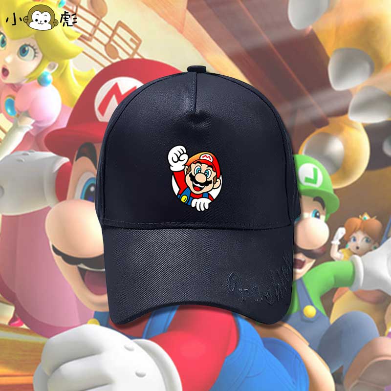 超级玛丽马里奥兄弟周边鸭舌帽