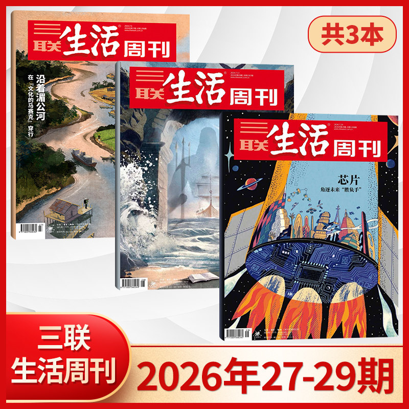 【每期更新】三联生活周刊杂志2026年4/3/2/1期+2025年52/51/50/49/48/47/46/45/44/43/42/41期 新闻时政热点话题期刊