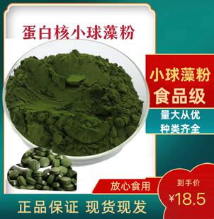 蛋白核小球藻 食品级 营养强化剂 食球藻粉 破壁小球藻粉100g