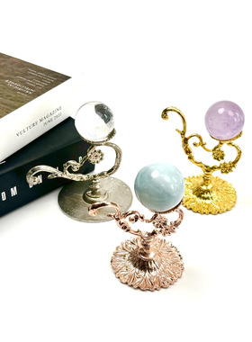 金属祥云 水晶球底座 厂家直销 跨境热销 球托 蛋雕托 工艺品