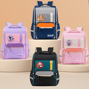潮酷双肩小学生书包新款包大容量儿童学习背包女男学生轻便双肩包