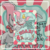 适用于华为m6平板可爱小飞象卡通保护套MatePadPro高能版 10.1防摔10.4畅玩v6 m3笔槽荣耀5畅享8.4英寸m5青春版