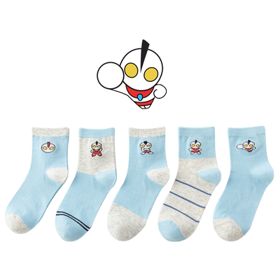 【不臭脚】春秋薄棉儿童袜子四季