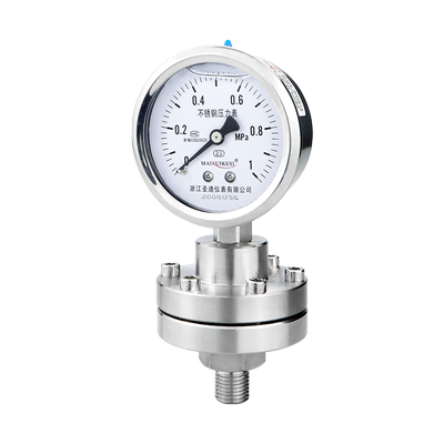 隔膜压力表ytp60bf/ml防堵