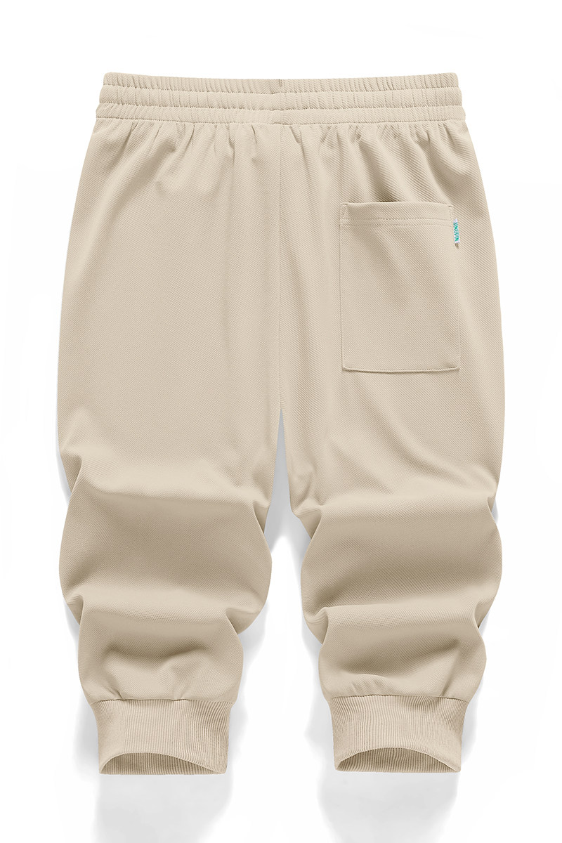 M-8XL大码胖男生时尚宽松速干七分裤休闲运动男K5118-P35控59,男装牛仔裤,星座209