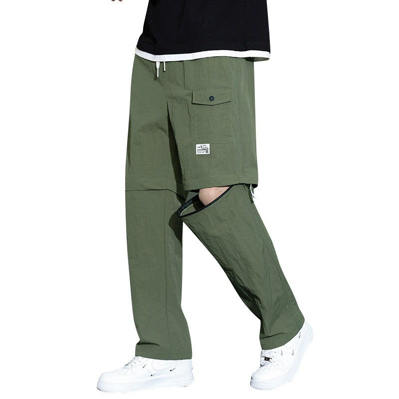 胖男士夏季大码M-8XL一裤两穿休闲个性穿搭男裤子K933-P50控89,男装休闲裤,星座209