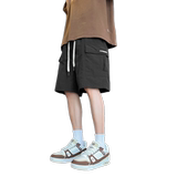 夏季M-8XL大码胖男生宽松五分裤休闲运动短裤男K39-P35控49，男装牛仔裤，星座209