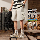 夏季M-8XL大码胖男生宽松五分裤休闲运动短裤男K35-P35控49，男装牛仔裤，星座209