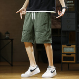 大码胖男生M-8XL休闲宽松短裤时尚运动五分裤男K333-P32控59，男装牛仔裤，星座209