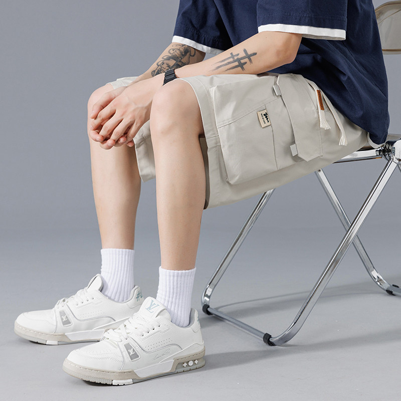 夏季M-8XL大码胖男生宽松五分裤休闲运动短裤男K35-P35控49,男装牛仔裤,星座209